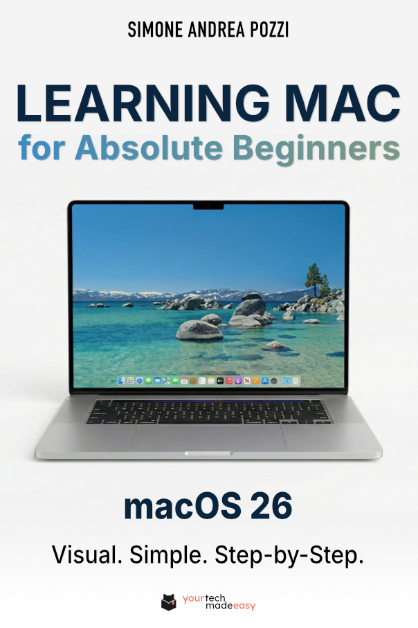 Learning Mac for Absolute Beginners - macOS 26 - 2026 edition